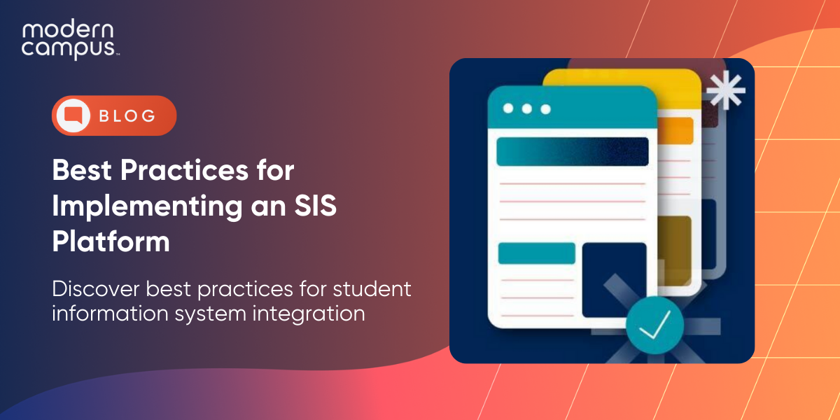 Best Practices for Implementing an SIS Platform