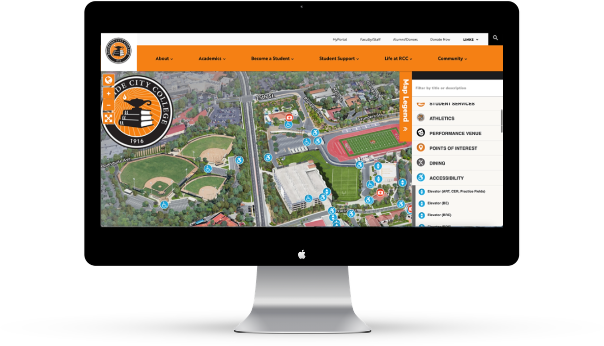 Best Campus Maps For Colleges And Universities   Riverside City College 