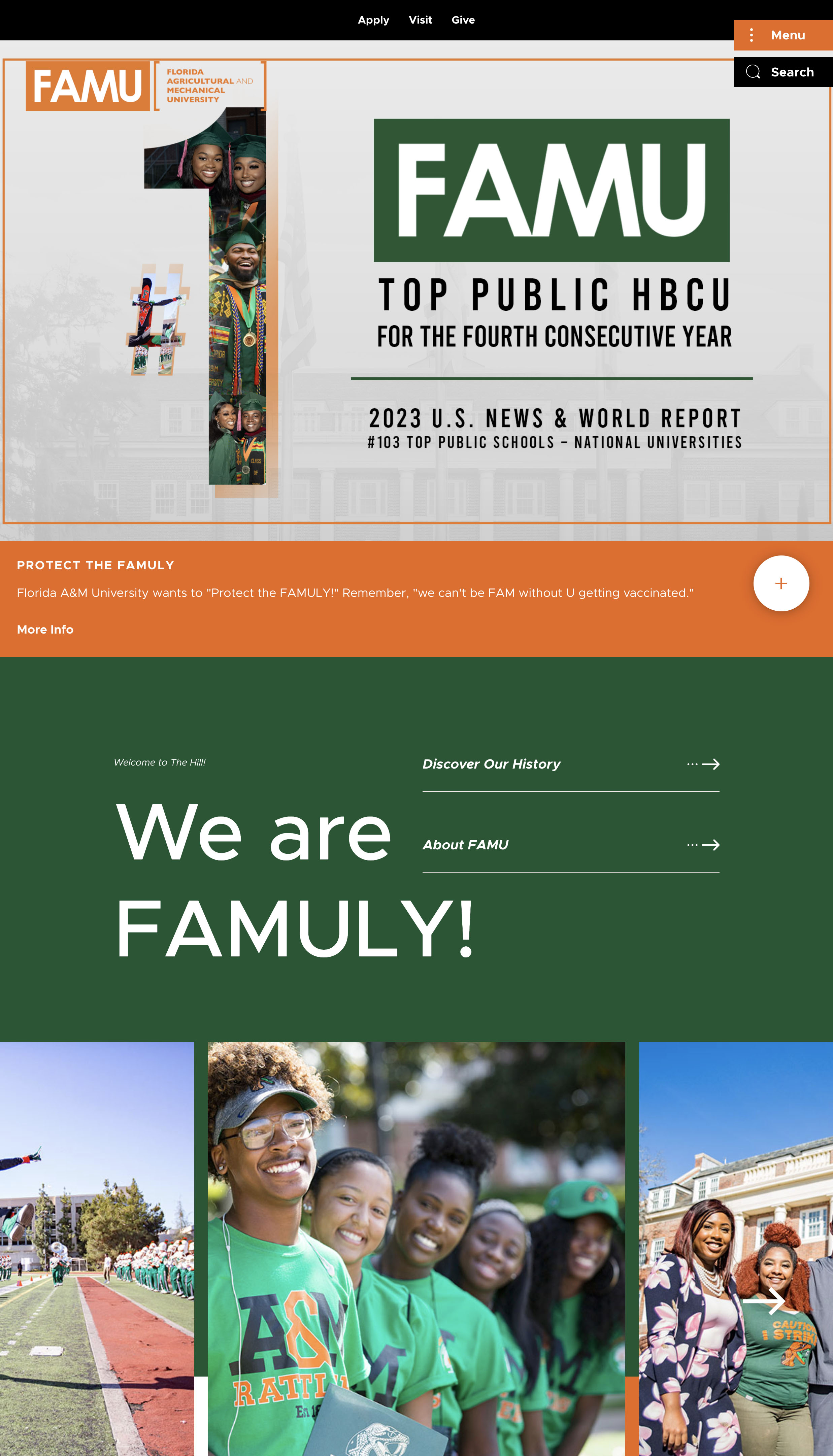 famu website