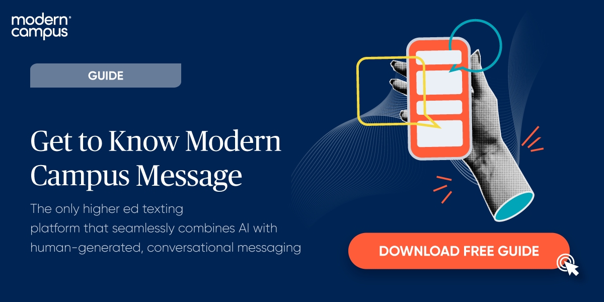 get to know Modern Campus Message - download free guide
