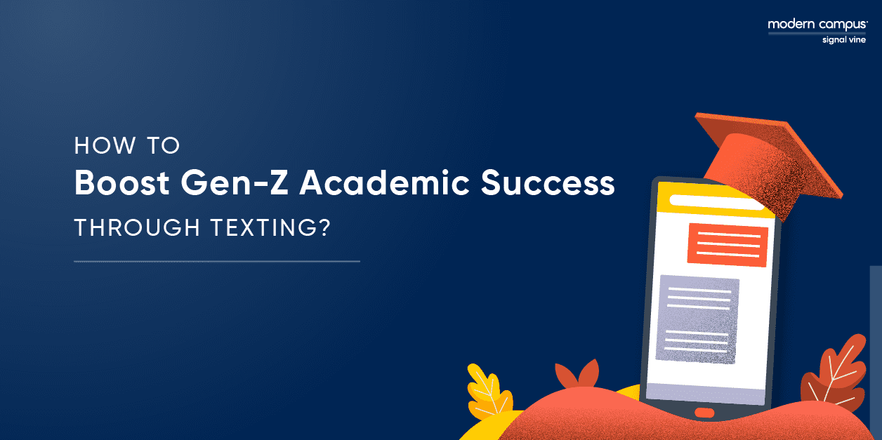 Graphic design with the How to Boost Gen-Z Academic Success through Texting?