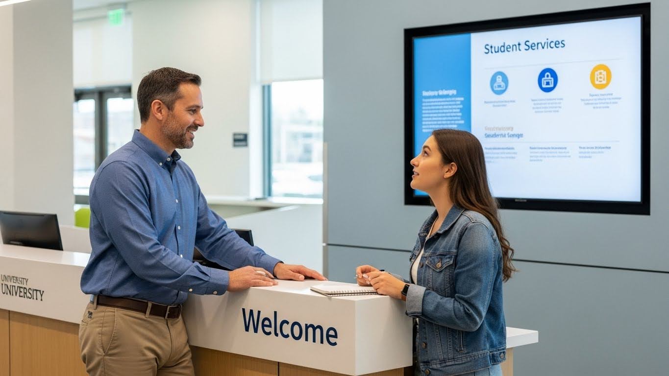 student services desk