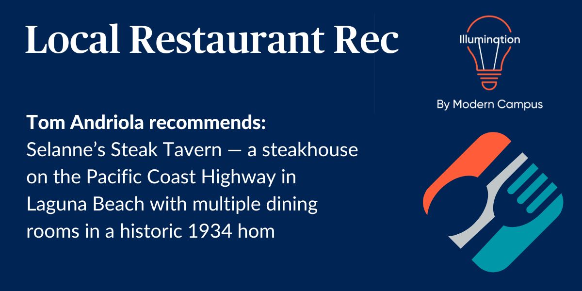 Selanne’s Steak Tavern — A steakhouse on the Pacific Coast Highway in Laguna Beach with multiple dining rooms in a historic 1934 hom