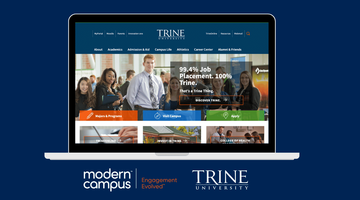 Trine Univeristy Website Design
