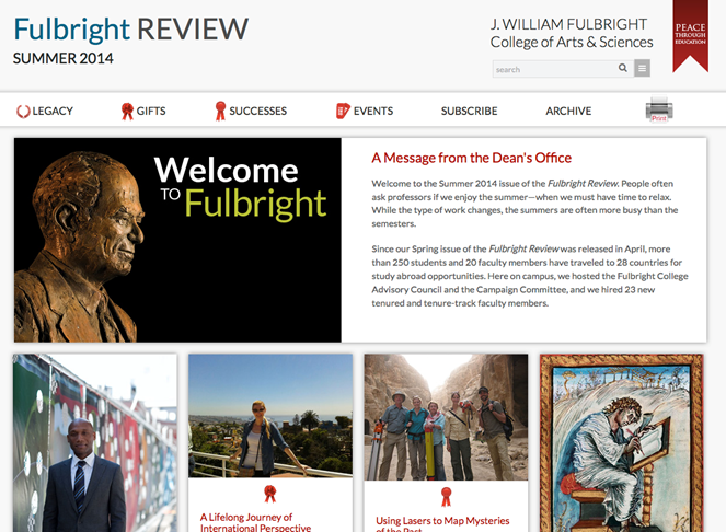 Fulbright Review Redesign