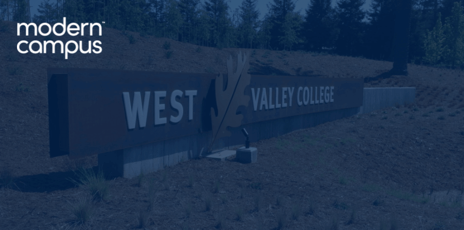 Delivering Career Pathways and Website Personalization at West Valley College