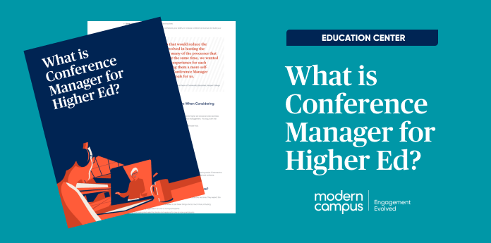 What Is Conference Manager for Higher Ed? 