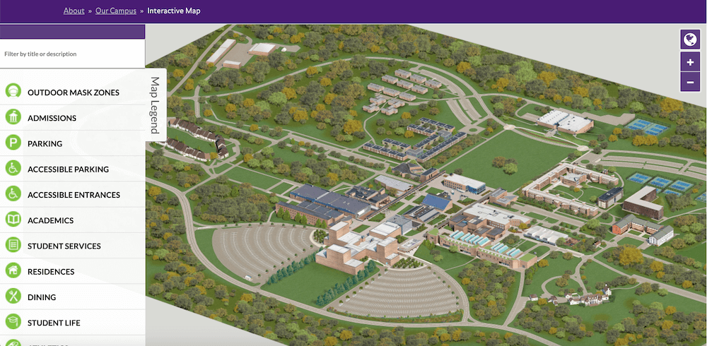 uri virtual campus tour