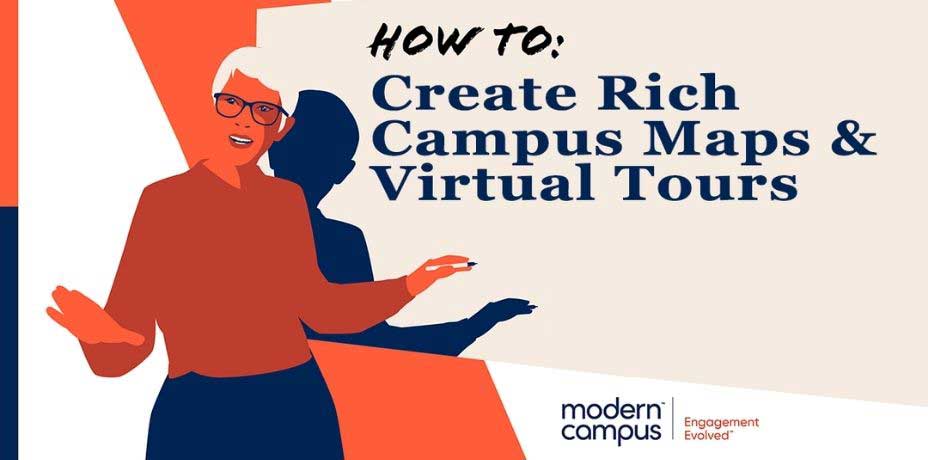 Rich campus maps and virtual tours drive high engagement and conversion.