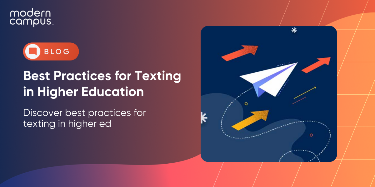 Best Practices for Texting in Higher Education