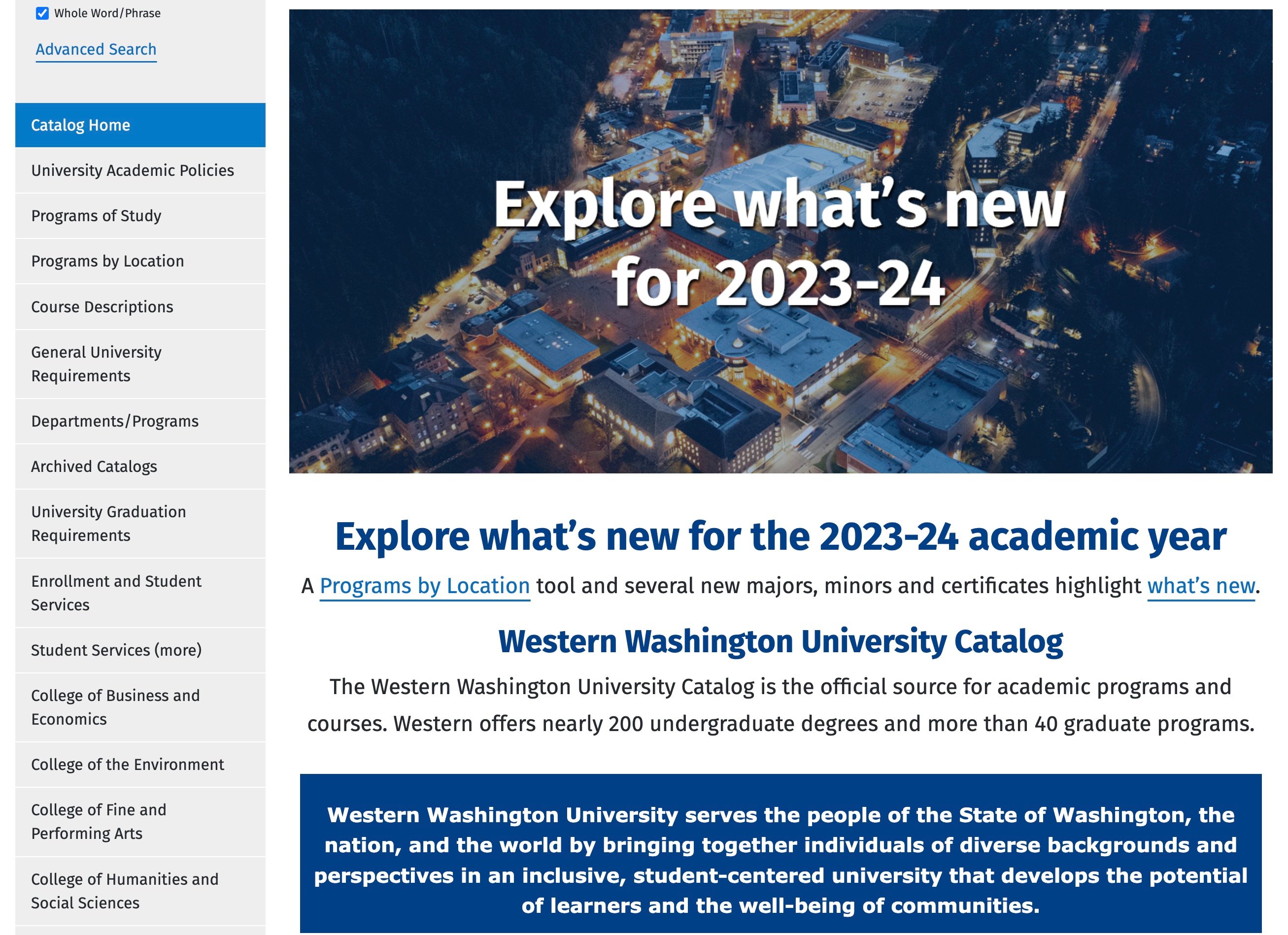 western washington catalog 2