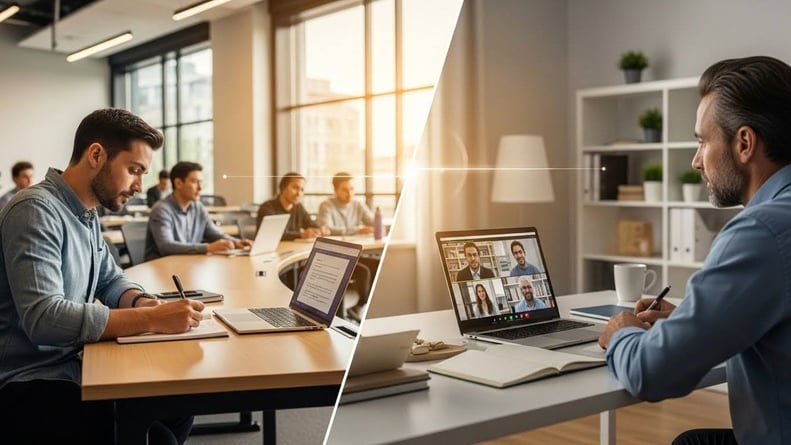 classroom vs remote