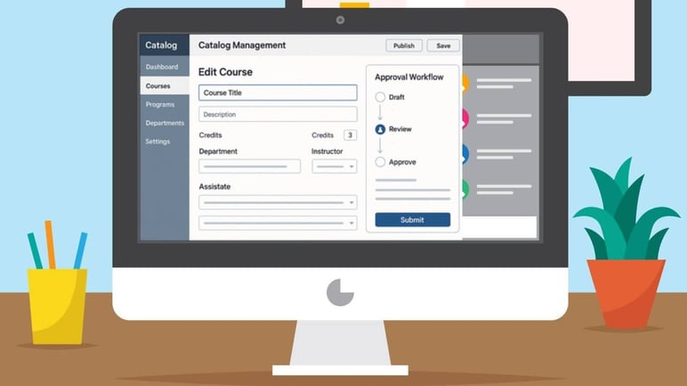 catalog computer graphic