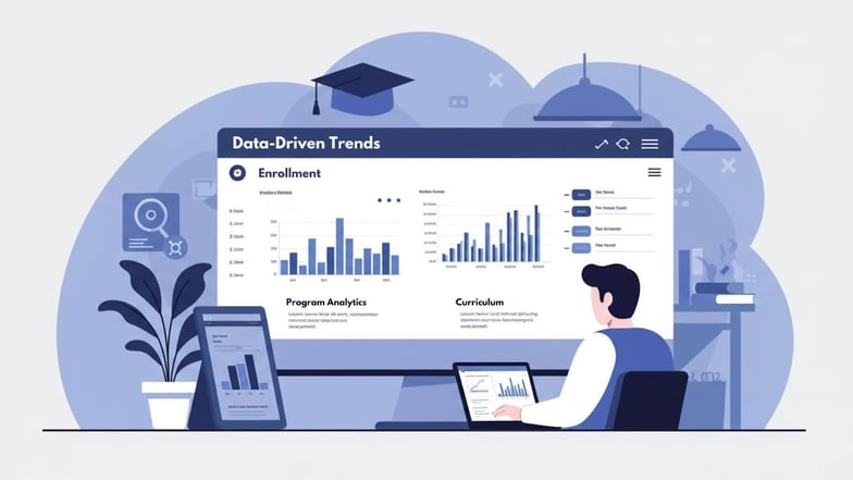 illustration of data driven trends