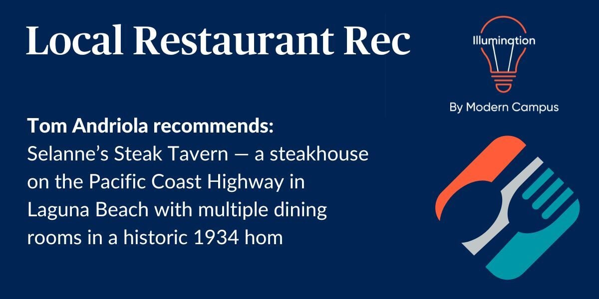 Selanne’s Steak Tavern — A steakhouse on the Pacific Coast Highway in Laguna Beach with multiple dining rooms in a historic 1934 hom
