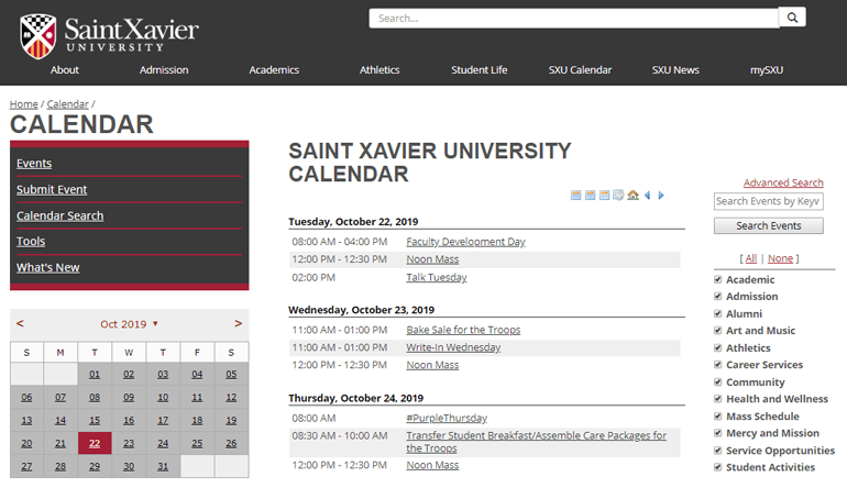 saint-xavier-university