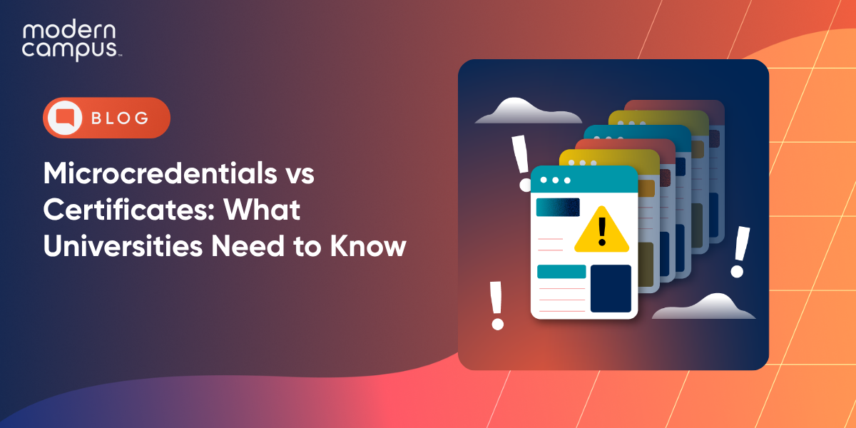 Microcredentials vs Certificates: What Universities Need to Know