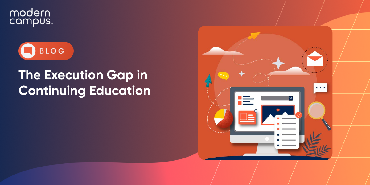 The Execution Gap in Continuing Education
