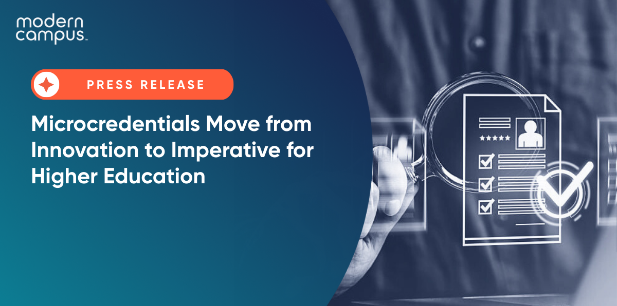 Microcredentials Move from Innovation to Imperative for Higher Education