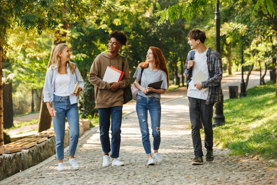 students-on-campus