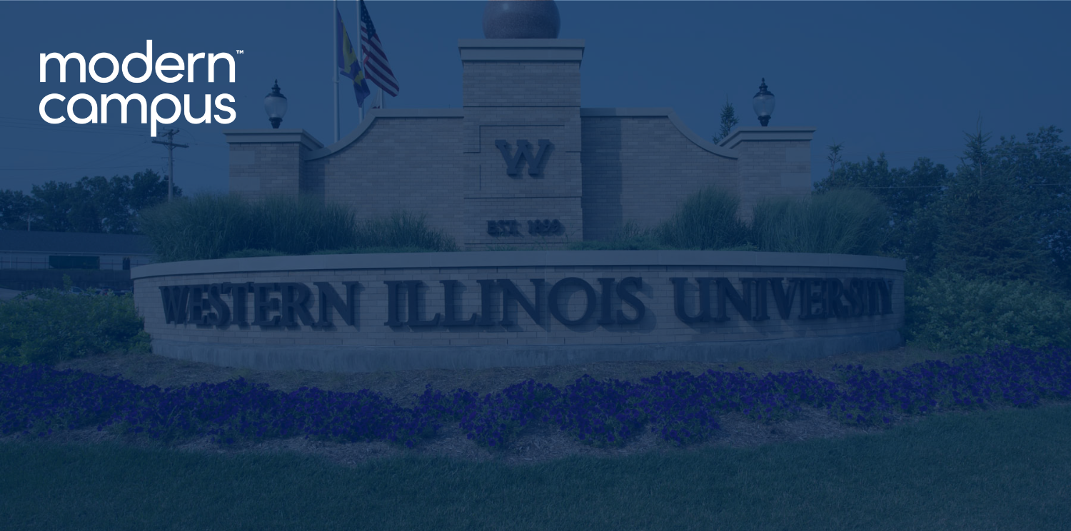 An image of Western Illinois University campus