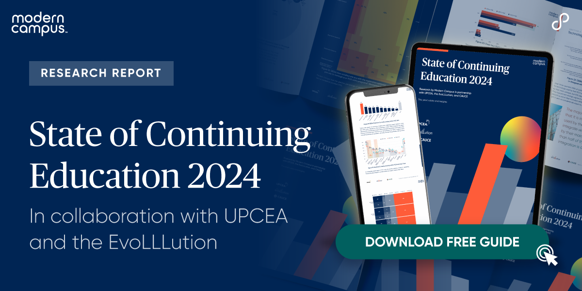 Research Report: State of Continuing Education 2024 - download free guide