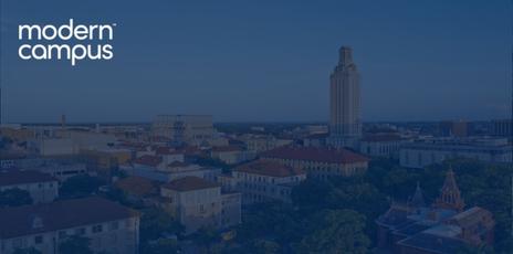 wide view of the University of Texas at Austin campus