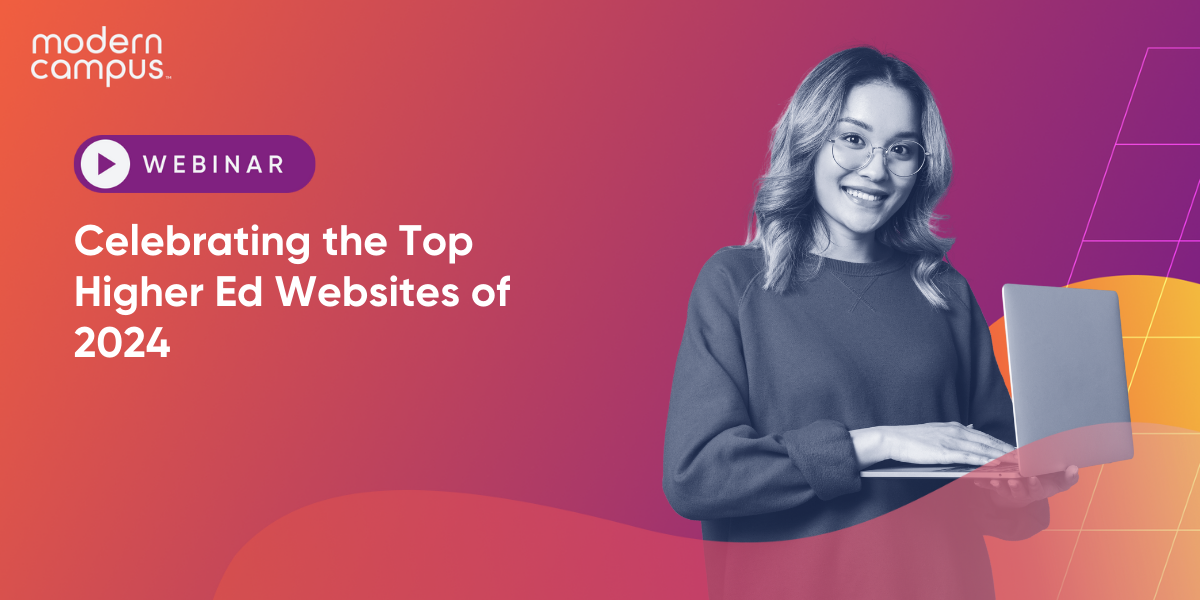 Celebrating the Top Higher Ed Websites of 2024